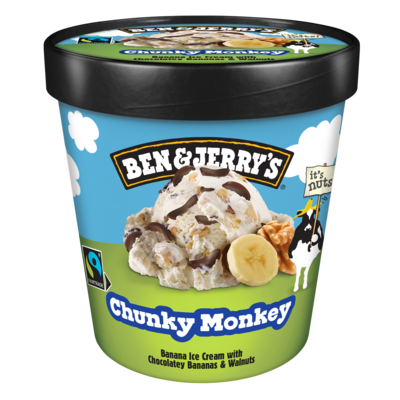 B&J Chunkey Monkey 465ml