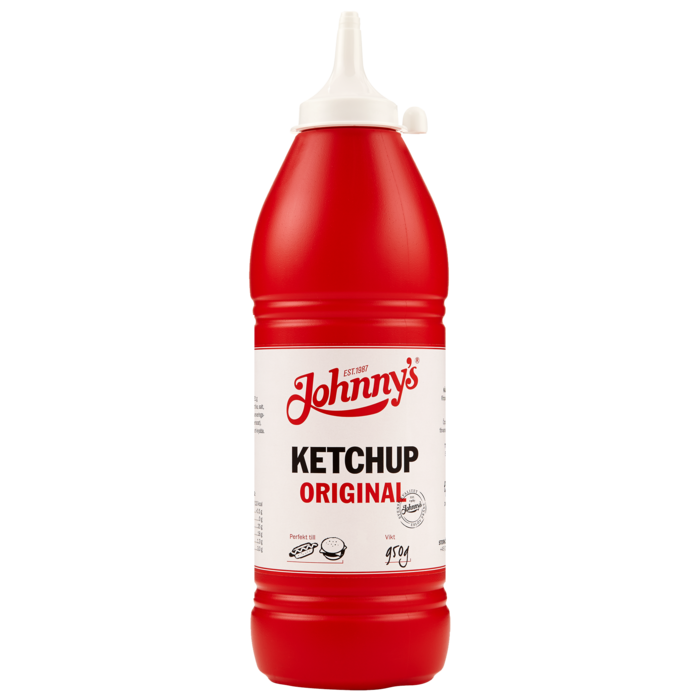 Johnnys Ketchup original pipflaska 950g