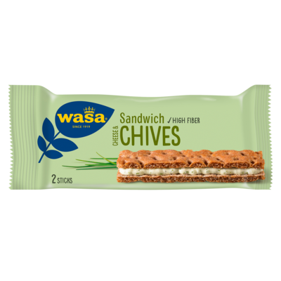 WASA Sandwich Cheese/Chives 37g