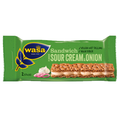 WASA Sandwich Sourcream&Onion 33g