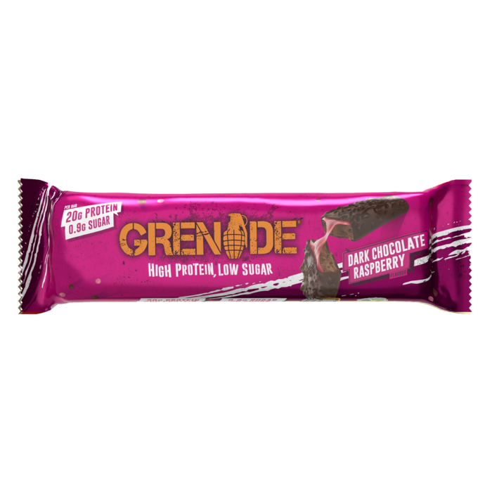 Grenade Dark Chocolate Raspberry 60g