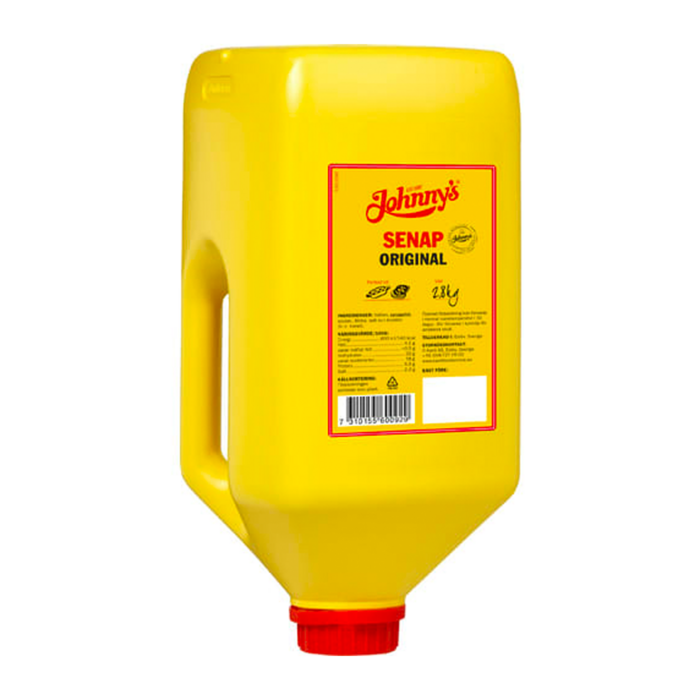 Johnnys senap original 2,8kg