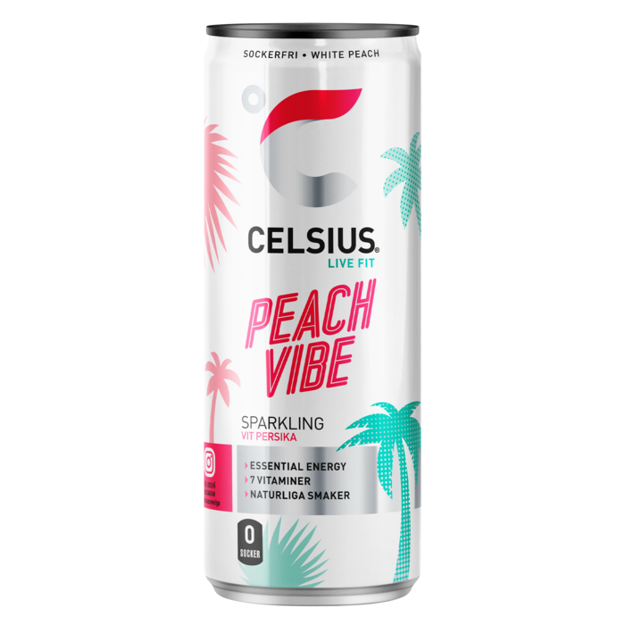 Celsius Peach Vibe 355ml