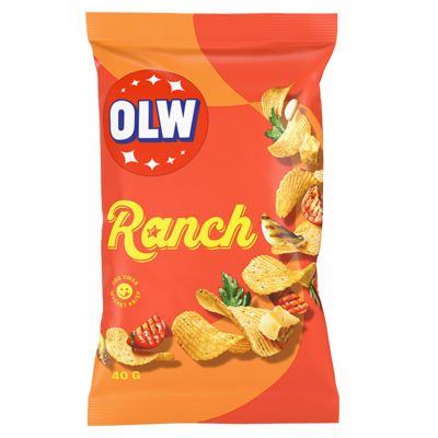 OLW Chips Ranch 40g