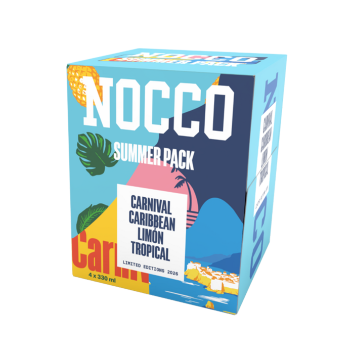 Nocco Summer Mix 2026 4-pack