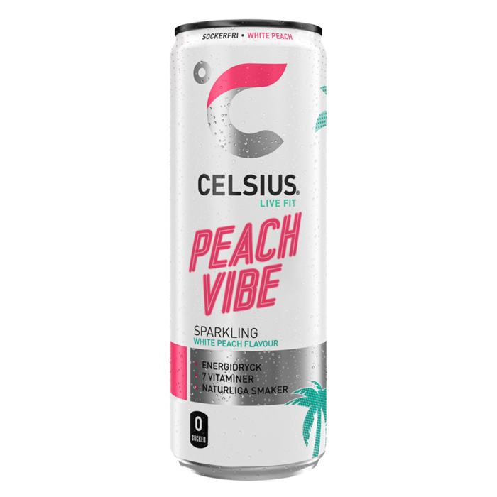 Celsius Peach Vibe 355ml
