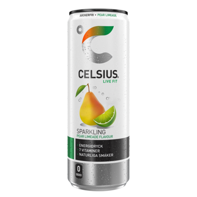 Celsius Pear Limeade 355ml