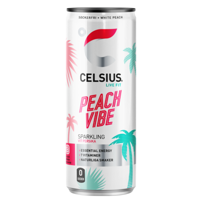 Celsius Peach Vibe 355ml