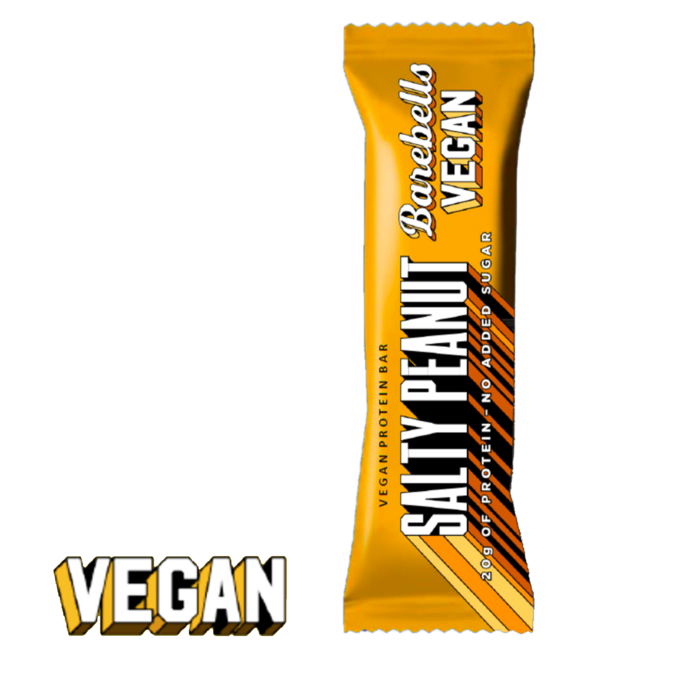 Barebells Vegan Salty Peanut Bars 12x55g