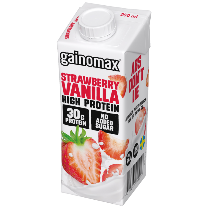 Gainomax High Protein Drink Strawberry Vanilla 250ml