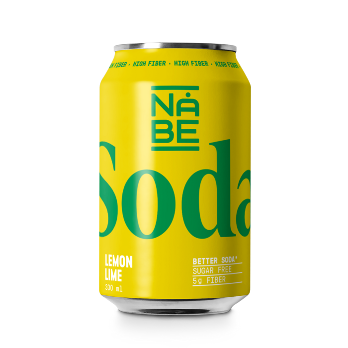 Nåbe Soda Lemon/Lime 33cl