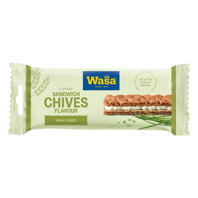 WASA Sandwich Cheese/Chives 37g