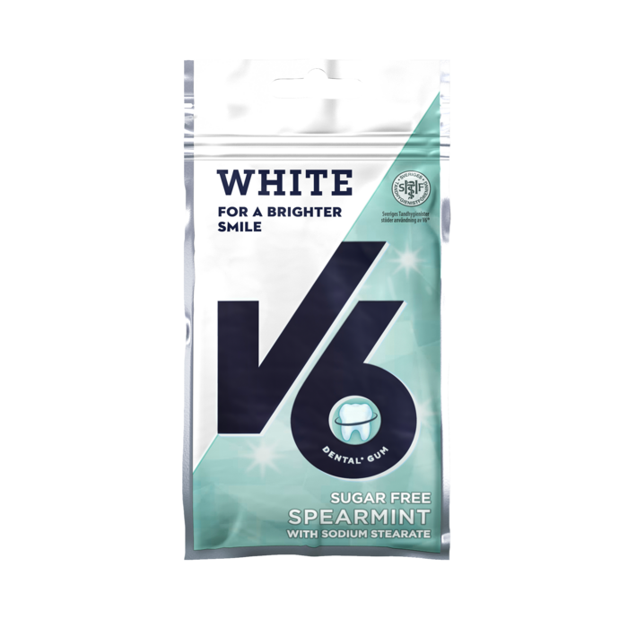 V6 White Spearmint påse