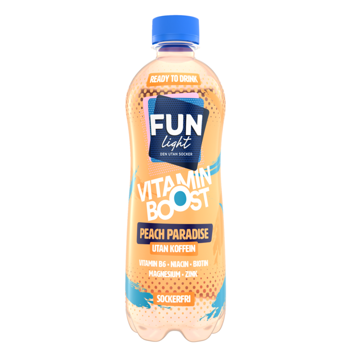Fun Light Peach Paradise 50cl Koffeinfri