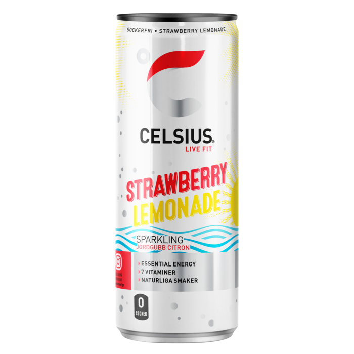 Celsius Strawberry Lemonade 355ml