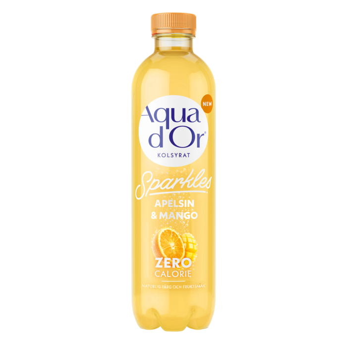 Aqua d'Or Sparkles Apelsin Mango 50cl