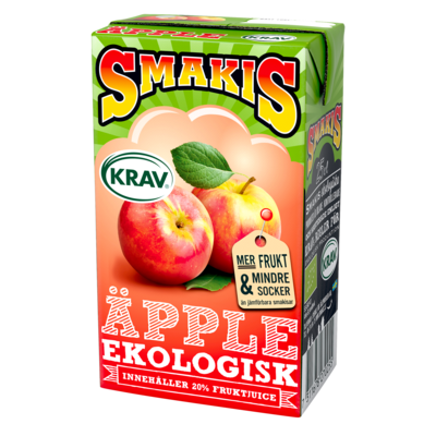 Smakis Äpple EKO 27x25cl