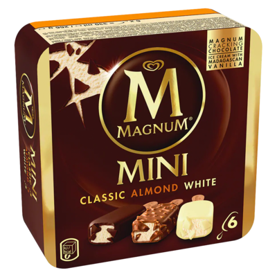 Magnum Mini Classic/Almond/White