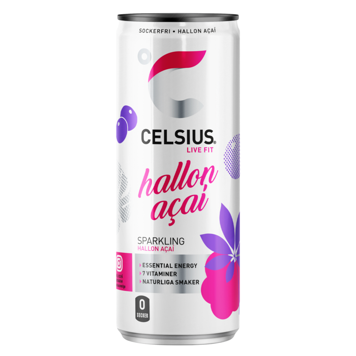 Celsius Hallon Acai 355ml