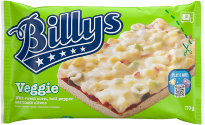 Billy´s  PanPizza Veggie 170g