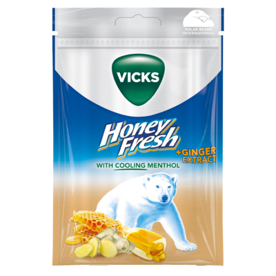 Vicks Honey Fresh Ginger 72g