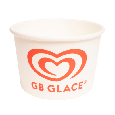 GB Bägare stor vit 230ml 100st