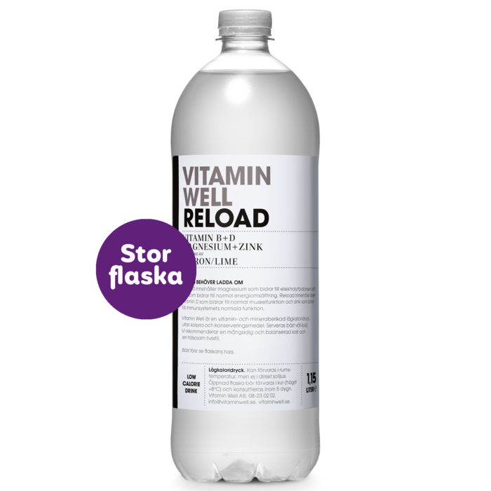 Vitamin Well Reload - stor flaska 1,15L