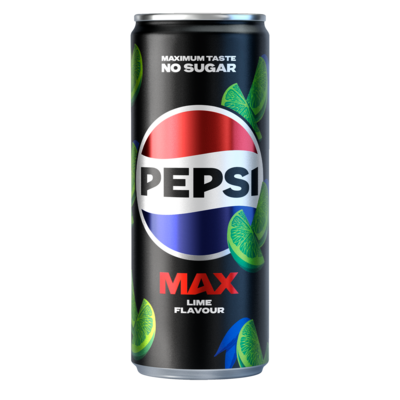 Pepsi Max Lime Sleek 33cl
