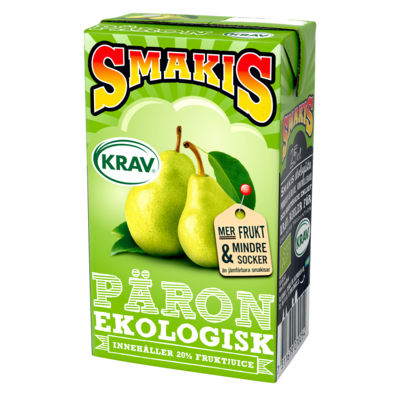Smakis Päron EKO 27x25cl