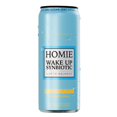 Homie Wake Up Synbiotic Lemonade 33cl