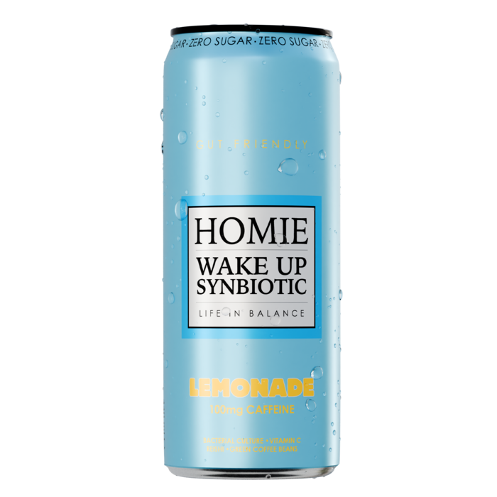 Homie Wake Up Synbiotic Lemonade 33cl