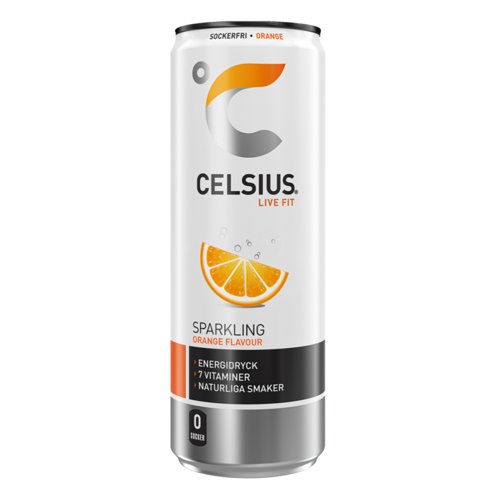 Celsius Orange Rush 355ml