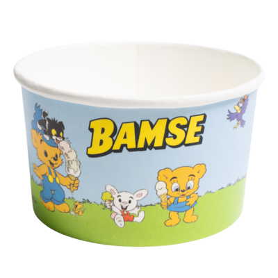 Bamse pappersbägare 160ml
