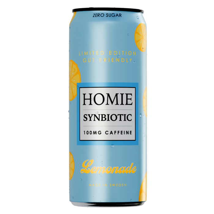 Homie Wake Up Synbiotic Lemonade 33cl
