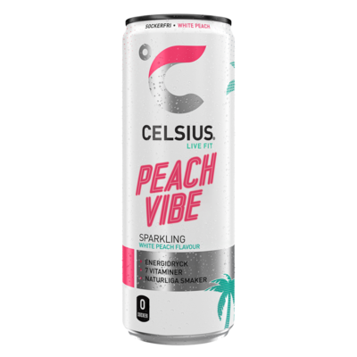 Celsius Peach Vibe 355ml