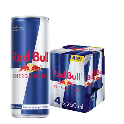 Red Bull original 250ml 4-pack