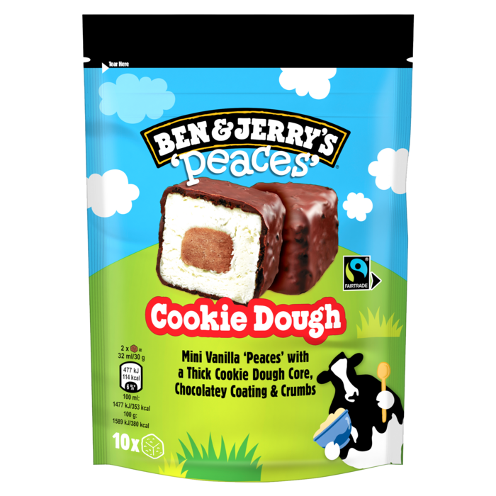 Ben & Jerry's Peaces Cookie Dough