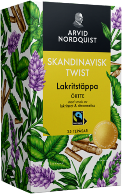 Lakritstäppa Örtte 3x25st