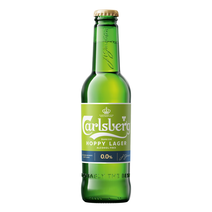 Carlsberg Hoppy Lager 0,0% 33 FL