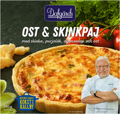 Ost & Skinkpaj 240g