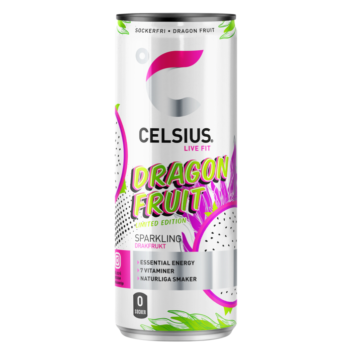 Celsius Dragon Fruit 355ml