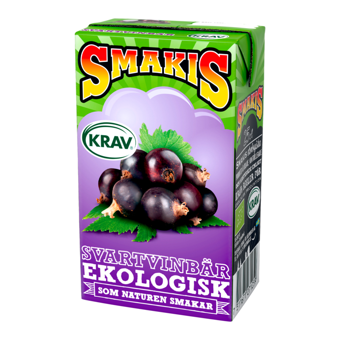 Smakis Svarta Vinbär 25 cl EKO