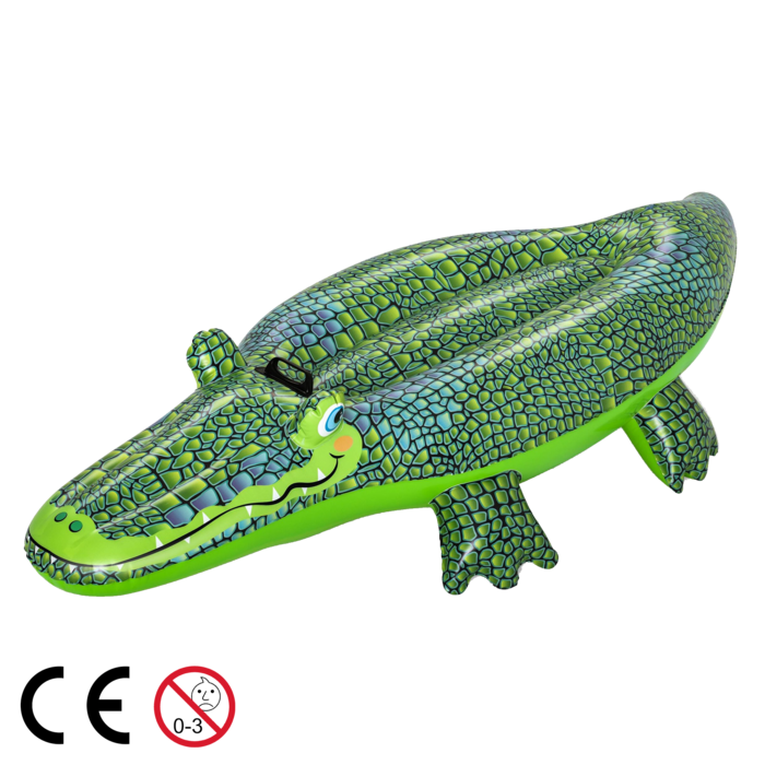 Baddjur krokodil 152x71cm