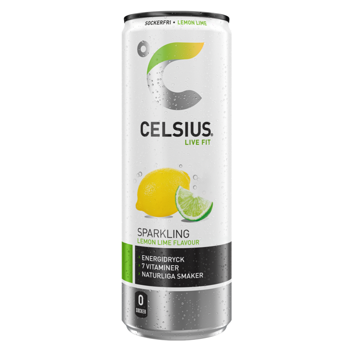 Celsius Lemon Lime 355ml