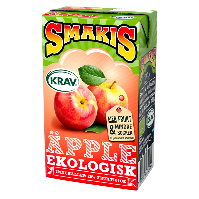 Smakis Äpple EKO 27x25cl
