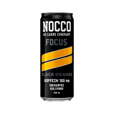 Nocco Focus Black Orange 330ml