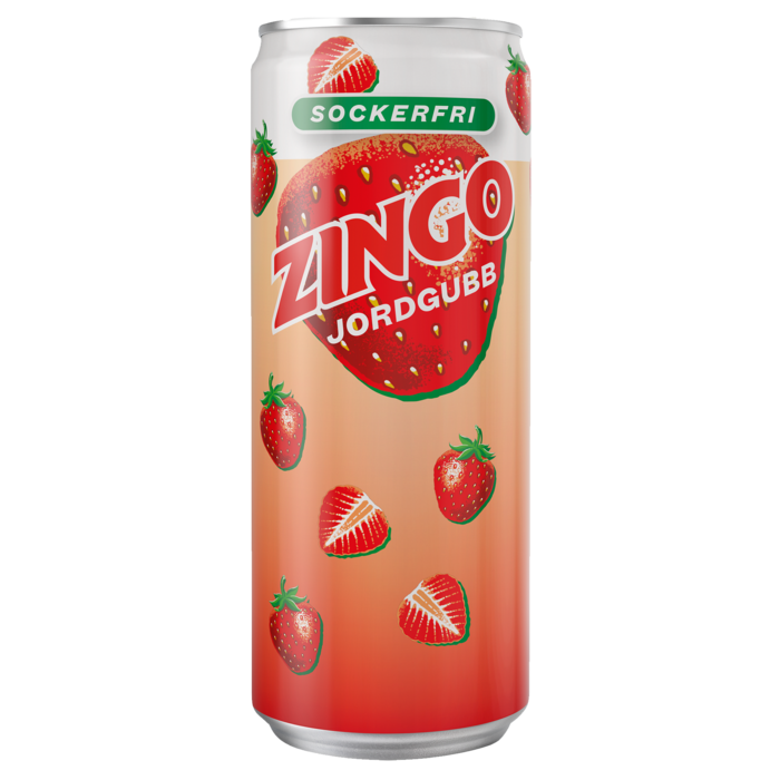 33cl, Zingo Jordgubb SF 20-p Sleek