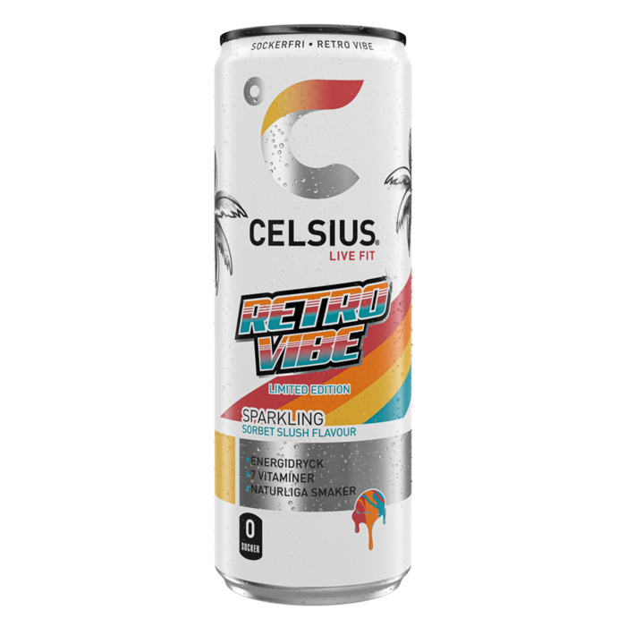Celsius Retro Vibe 355ml