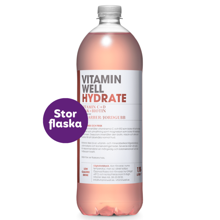 Vitamin Well Hydrate - stor flaska 1,15L