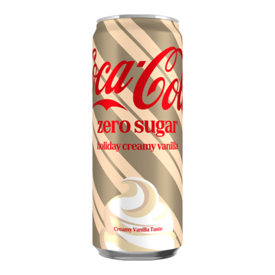 Coca-Cola Holiday Creamy Vanilla Zero 33cl